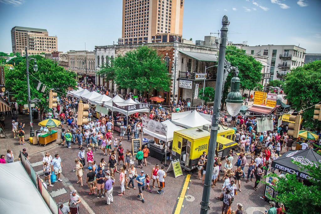 Pecan Street Festival 6th Street Austin Texas Pecan Street Festival 6th Street Austin Texas