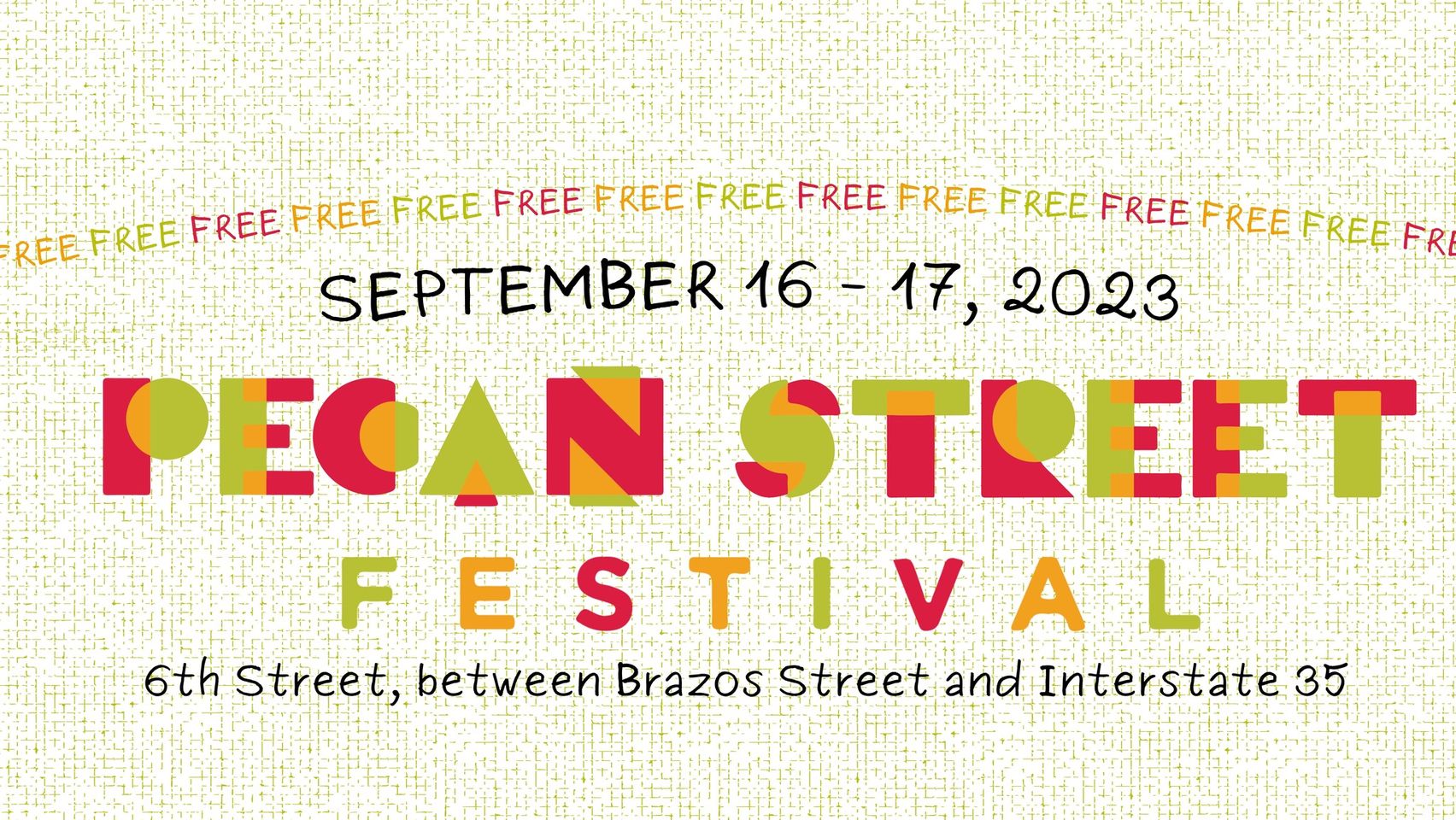 Pecan Street Fall Festival 2023 6th Street Austin, Texas